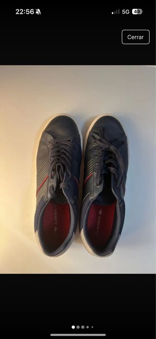 Zapatillas Lacoste - Azul marino