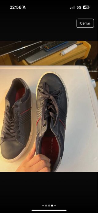 Zapatillas Lacoste - Azul marino