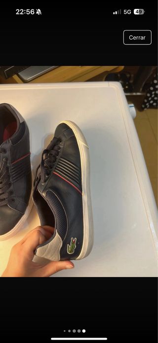 Zapatillas Lacoste - Azul marino