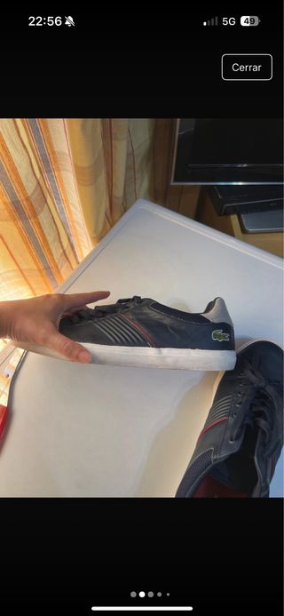 Zapatillas Lacoste - Azul marino