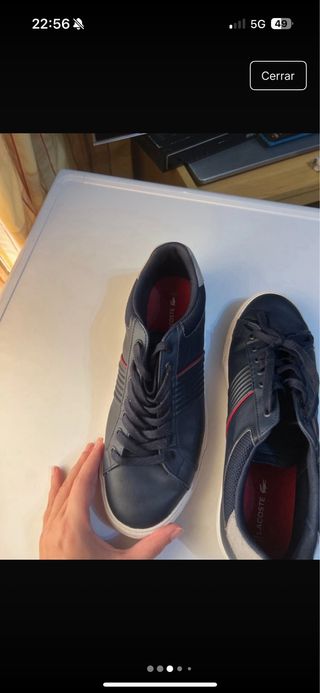 Zapatillas Lacoste - Azul marino