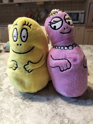 2 Peluche Barbapapà
