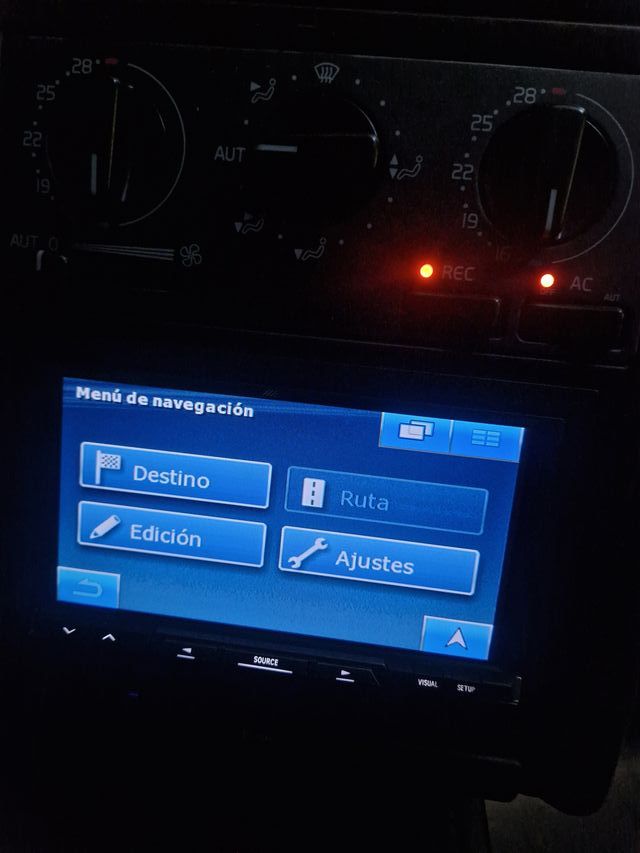 Equipo Alpine ,pantalla 2 din + gps