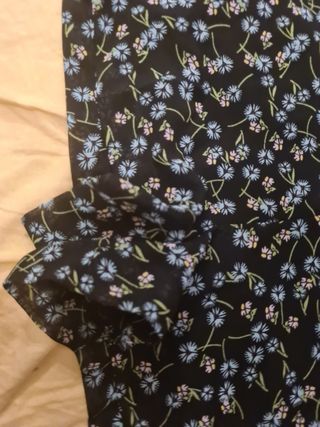 Mono corto flores - Talla L