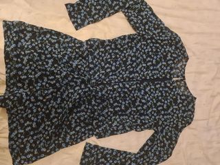 Mono corto flores - Talla L