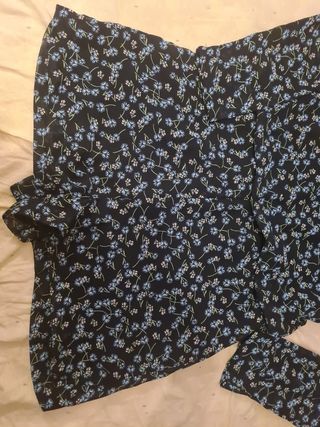 Mono corto flores - Talla L