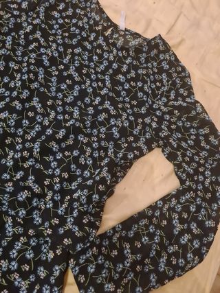 Mono corto flores - Talla L