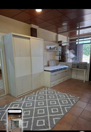 Mueble dormitorio juvenil blanco