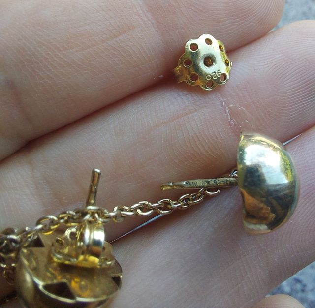 Orecchini pendenti argento 925