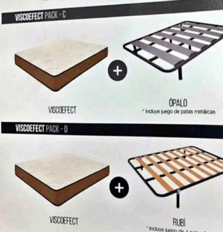 Canapé cama madera