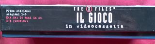 The X-Files Il Gioco -con Videocassetta - 1a ediz.