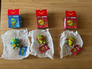HappyMeal - 3 Hello Kitty TMNT