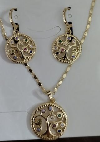 Conjunto Joyas Árbol de la Vida
