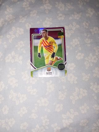Carta Futbol Dest MGH Panini