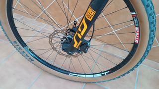 Bicicleta montaña Olympia F1 carbono talla M
