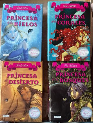 libros Tea Stilton Princesas del Reino de Fantasía