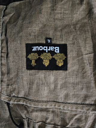Chaqueta Barbour negra entretiempo