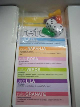Juego de mesa Reto