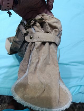 Bolso bandolera beige
