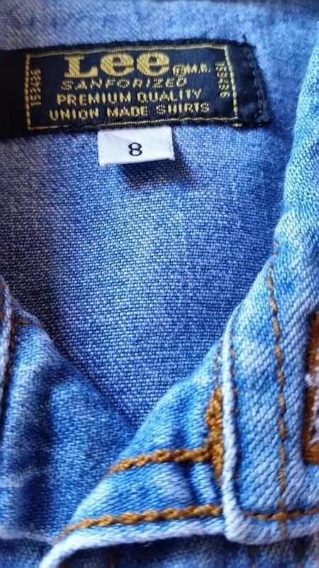 Camisa vaquera Lee para niños