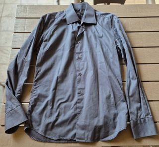 Camicia Grigia Uomo
