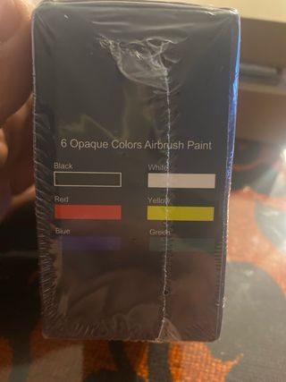 6 Pinturas Aerografo Opacas