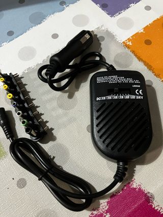 transformador coche 24V - 80W para cargar portatil