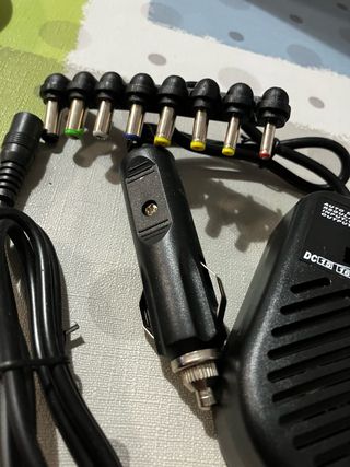 transformador coche 24V - 80W para cargar portatil
