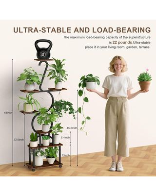 ★Estantería Luz Solar para plantas, 170cm, cultivo