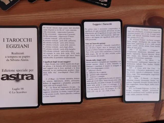 Tarocchi Egizi - Arcani Antichi