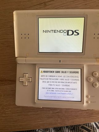 Nintendo DS Lite blanca