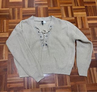 Suéter beige H&M - Talla S