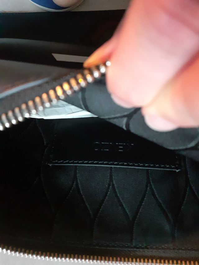 Pochette Kenzo blu multicolore