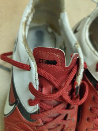 Scarpe Calcio Nike CTR360 - Rosso/Bianco