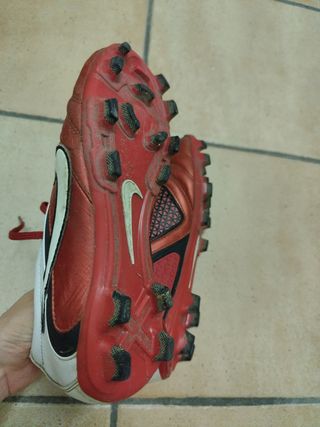 Scarpe Calcio Nike CTR360 - Rosso/Bianco