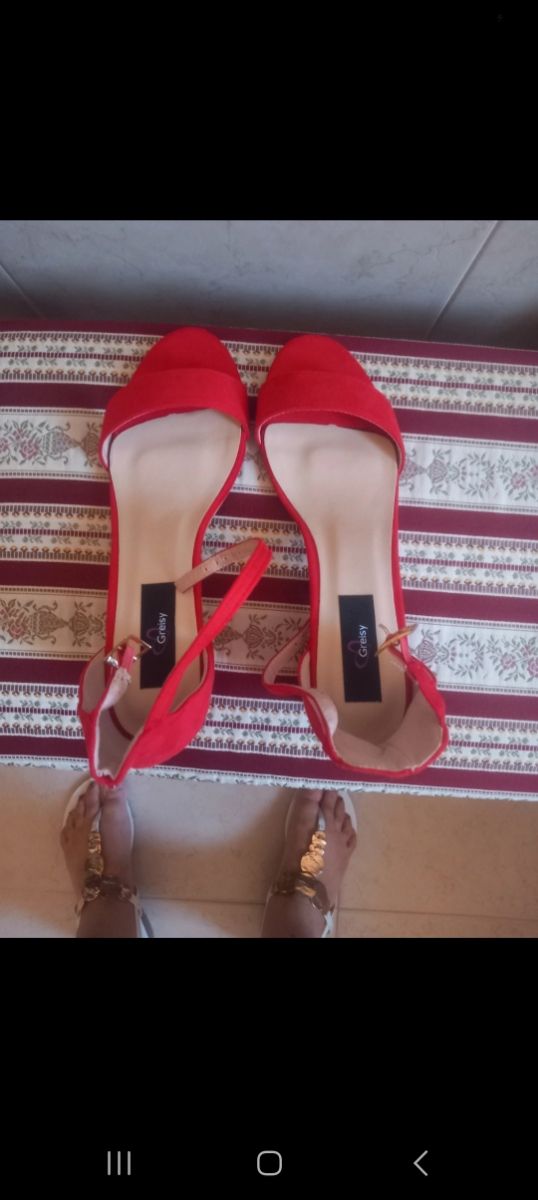 Sandali Greisy rossi