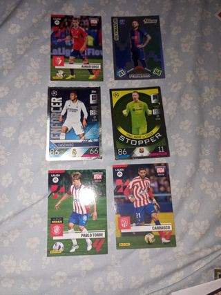 6 cartas Panini LaLiga 2023-24