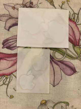 Adesivi apple 4 pezzi