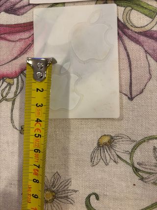 Adesivi apple 4 pezzi