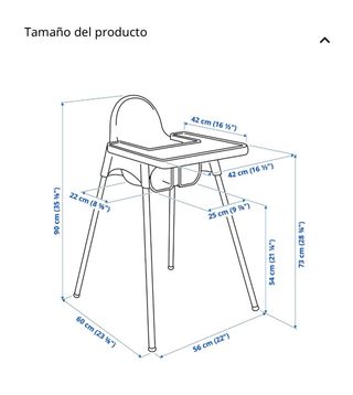 Trona Ikea bebé
