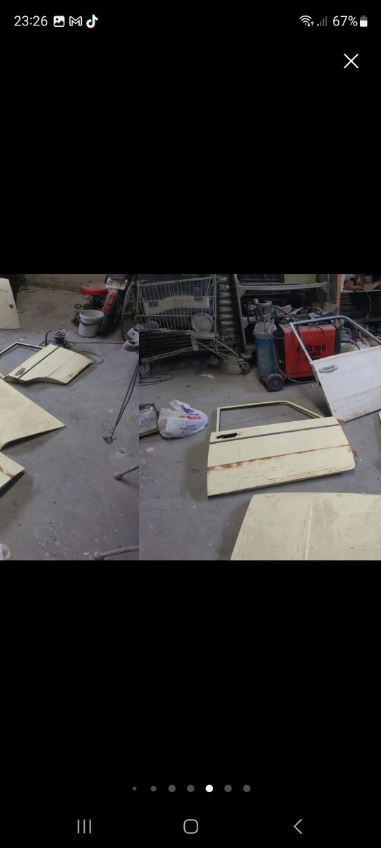 Piezas Seat 124 Clásicas puertas