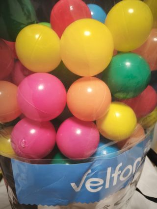 270 Pelotas piscina bolas - Colores