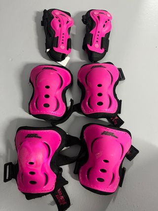 Protecciones Patinaje NO FEAR (Niñas)