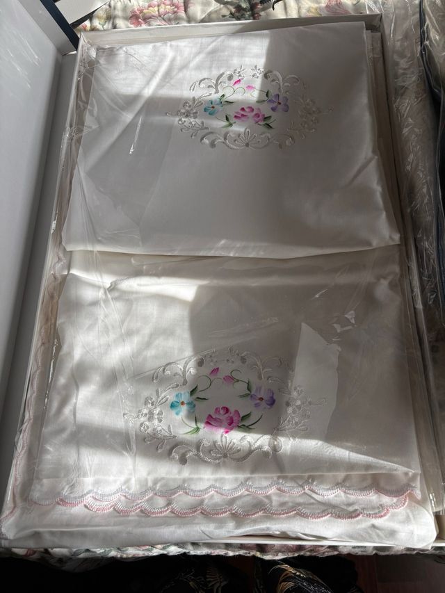 Completo letto matrimoniale satinato