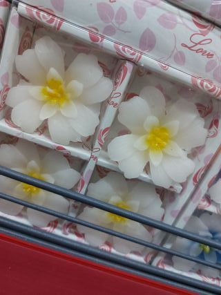 Candele Fiore - Segnaposto Bomboniere