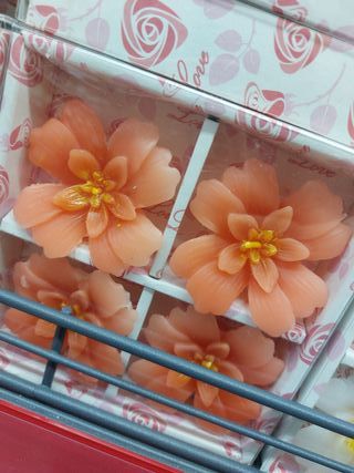 Candele Fiore - Segnaposto Bomboniere