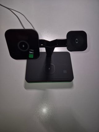 YENKEE Stazione Ricarica Wireless 3-in-1