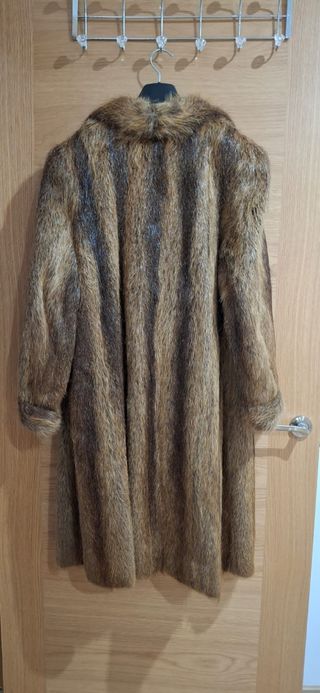 Abrigo piel marrón - Impecable preguntar qué piel!
