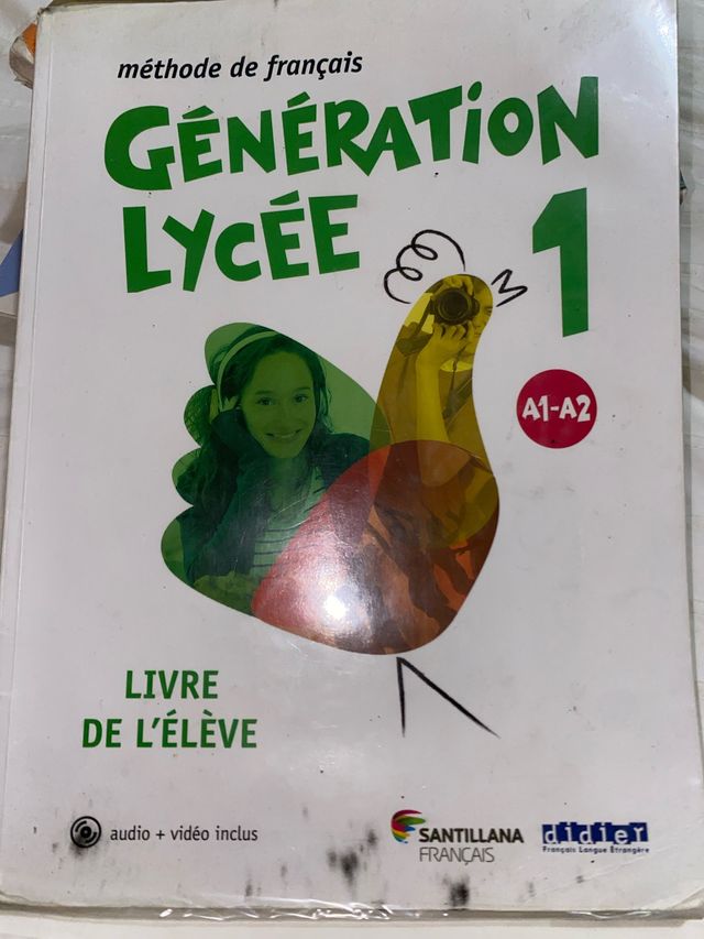 GENERATION LYCEE A1/A2 ELEVE+CD+DVD