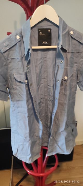 Camisa G-Star RAW azul - M
